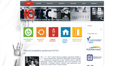 Desktop Screenshot of kotec.cz